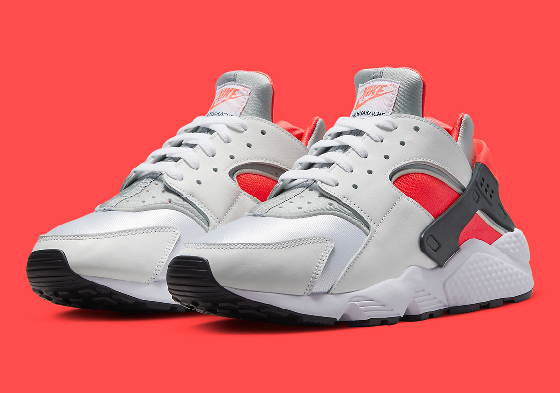 Nike Air Huarache Icons sử dụng màu Infrared đặc trưng của Air Max 90 - 4