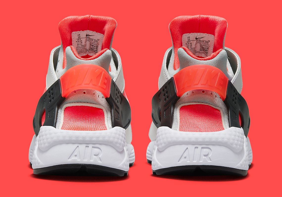 Nike Air Huarache Icons sử dụng màu Infrared đặc trưng của Air Max 90 - 5
