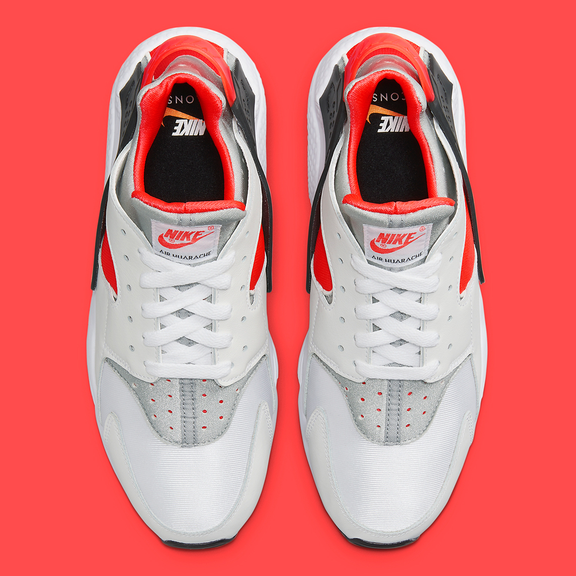 Nike Air Huarache Icons sử dụng màu Infrared đặc trưng của Air Max 90 - 7