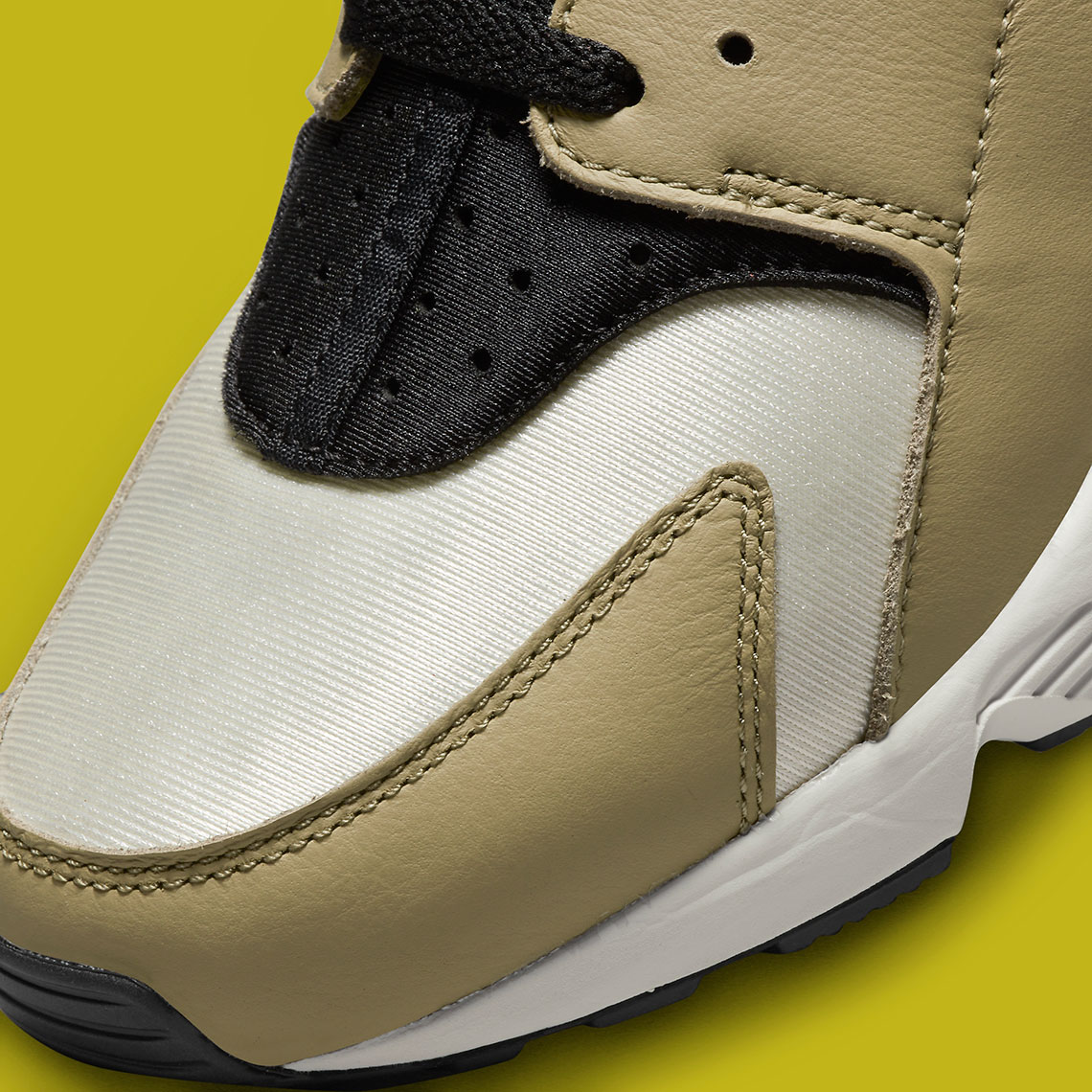 NIke Air Huarache Light Olive với màu olive nhẹ nhàng - 7