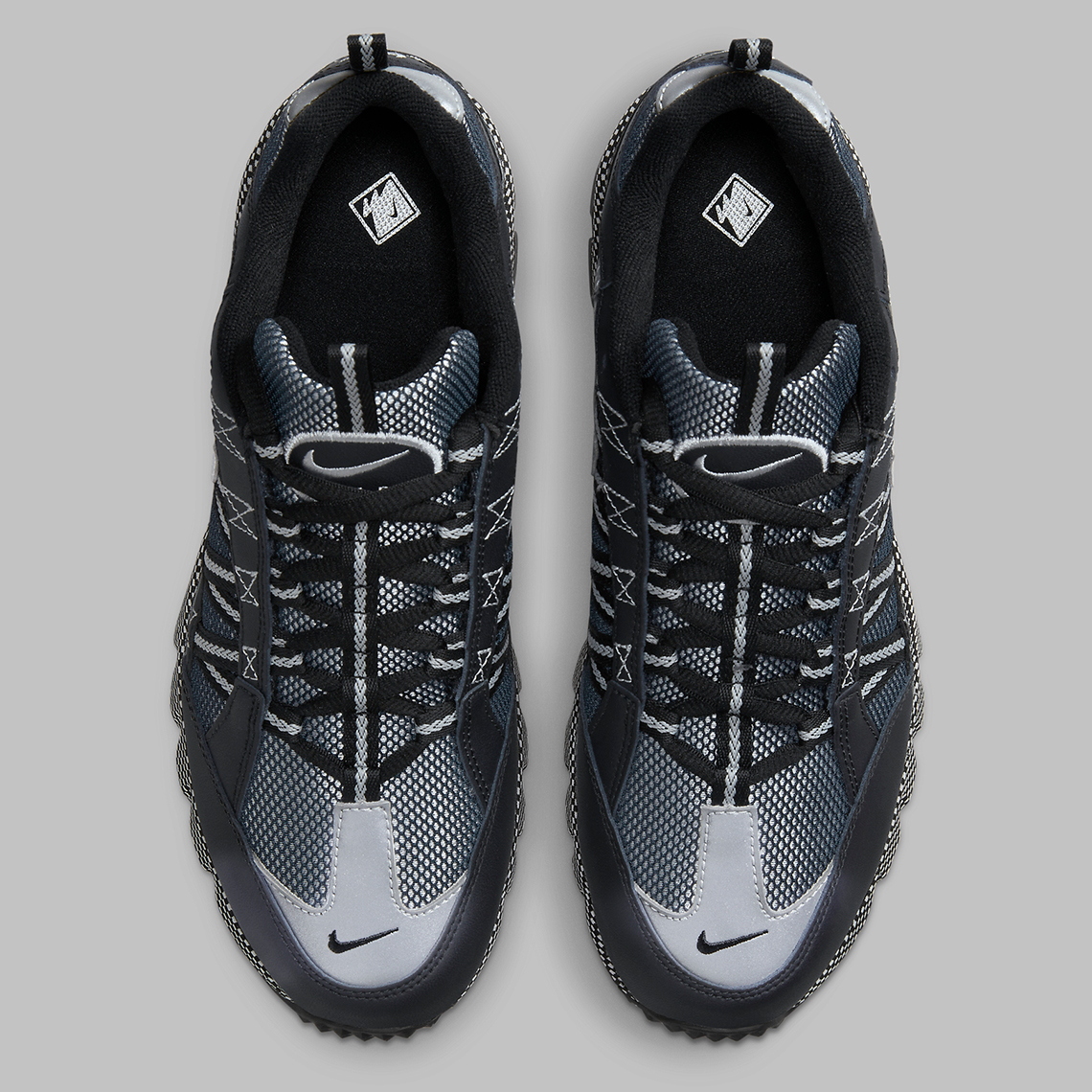 Nike Air Humara Black/Metallic Silver: Giày đường mòn hoàn hảo cho cả ngày và đêm. - 4