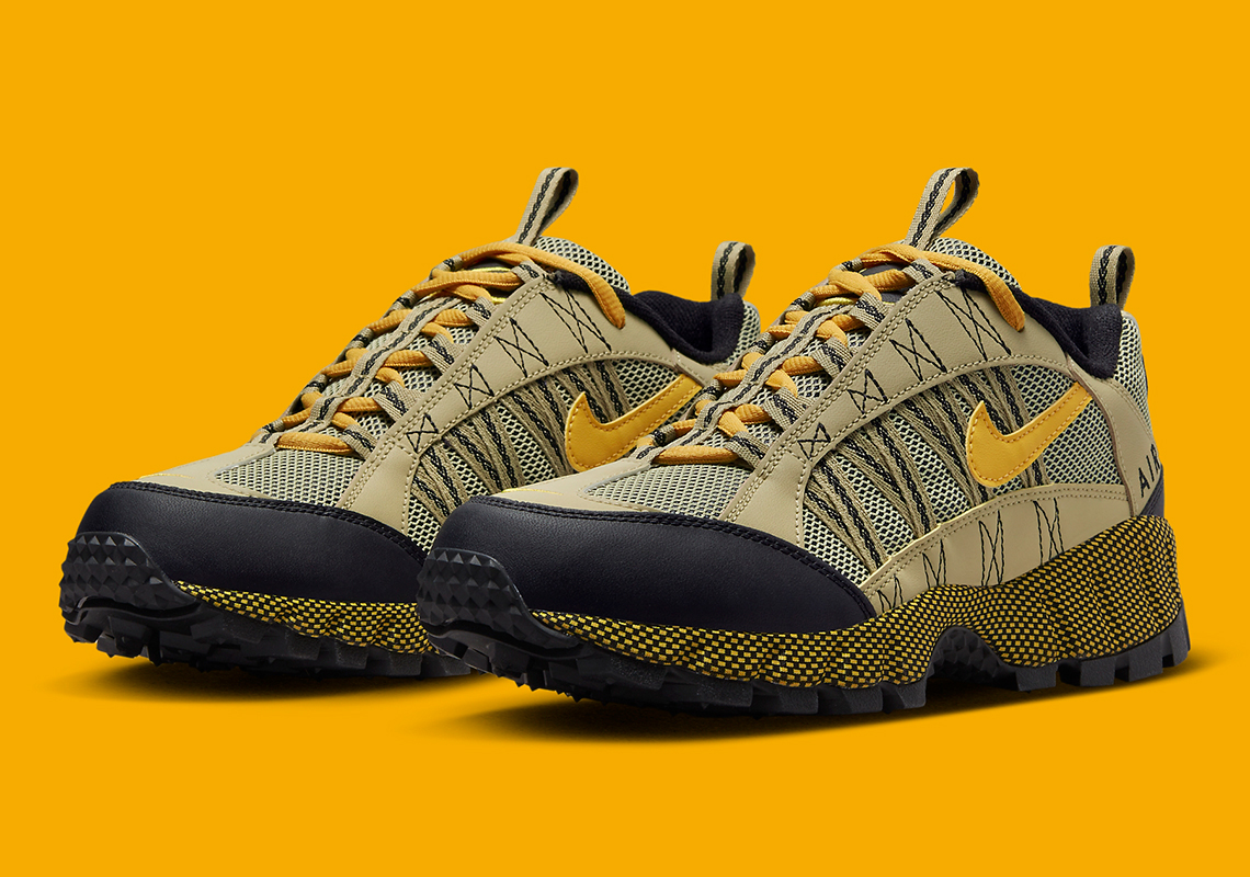 Nike Air Humara 'Wheat Grass/Yellow Ochre': Sự kết hợp màu sắc ấm áp cho mùa thu - 2