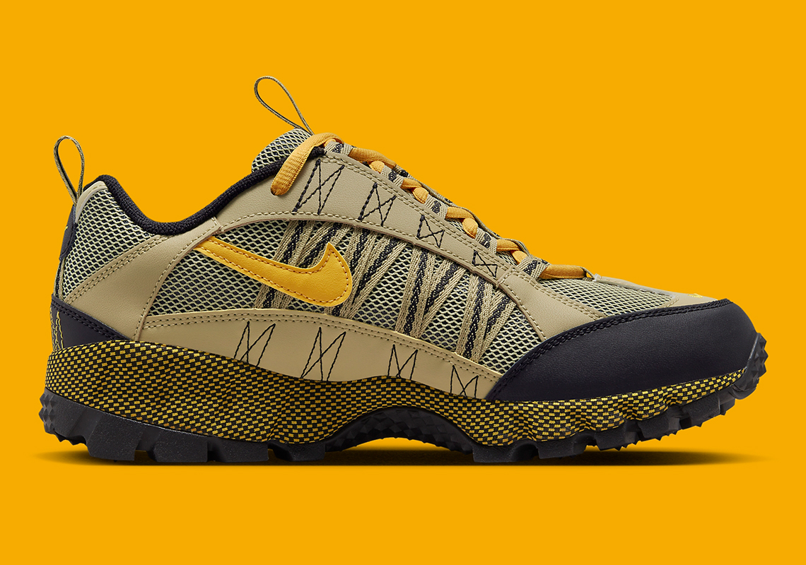 Nike Air Humara 'Wheat Grass/Yellow Ochre': Sự kết hợp màu sắc ấm áp cho mùa thu - 3