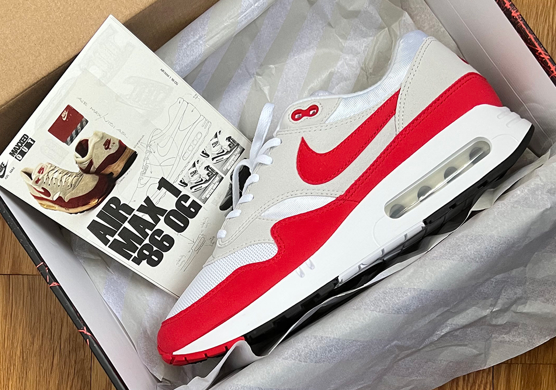 Nike Air Max 1 '86 Big Bubble tái xuất trong màu University Red vào Ngày Air Max 2023. - 1