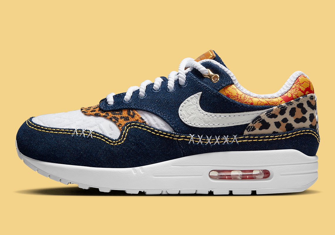 Nike Air Max 1 Denim Leopard: Hòa trộn thể loại cho thiết kế cổ điển - 3
