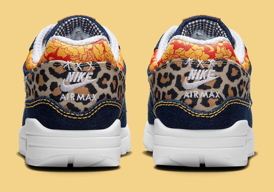 Nike Air Max 1 Denim Leopard: Hòa trộn thể loại cho thiết kế cổ điển - 5