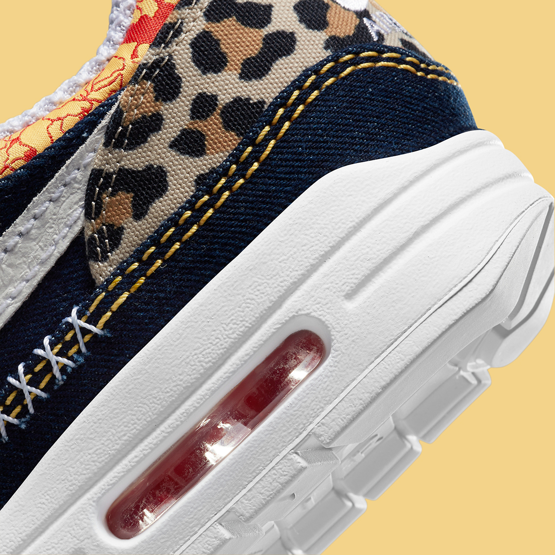 Nike Air Max 1 Denim Leopard: Hòa trộn thể loại cho thiết kế cổ điển - 9