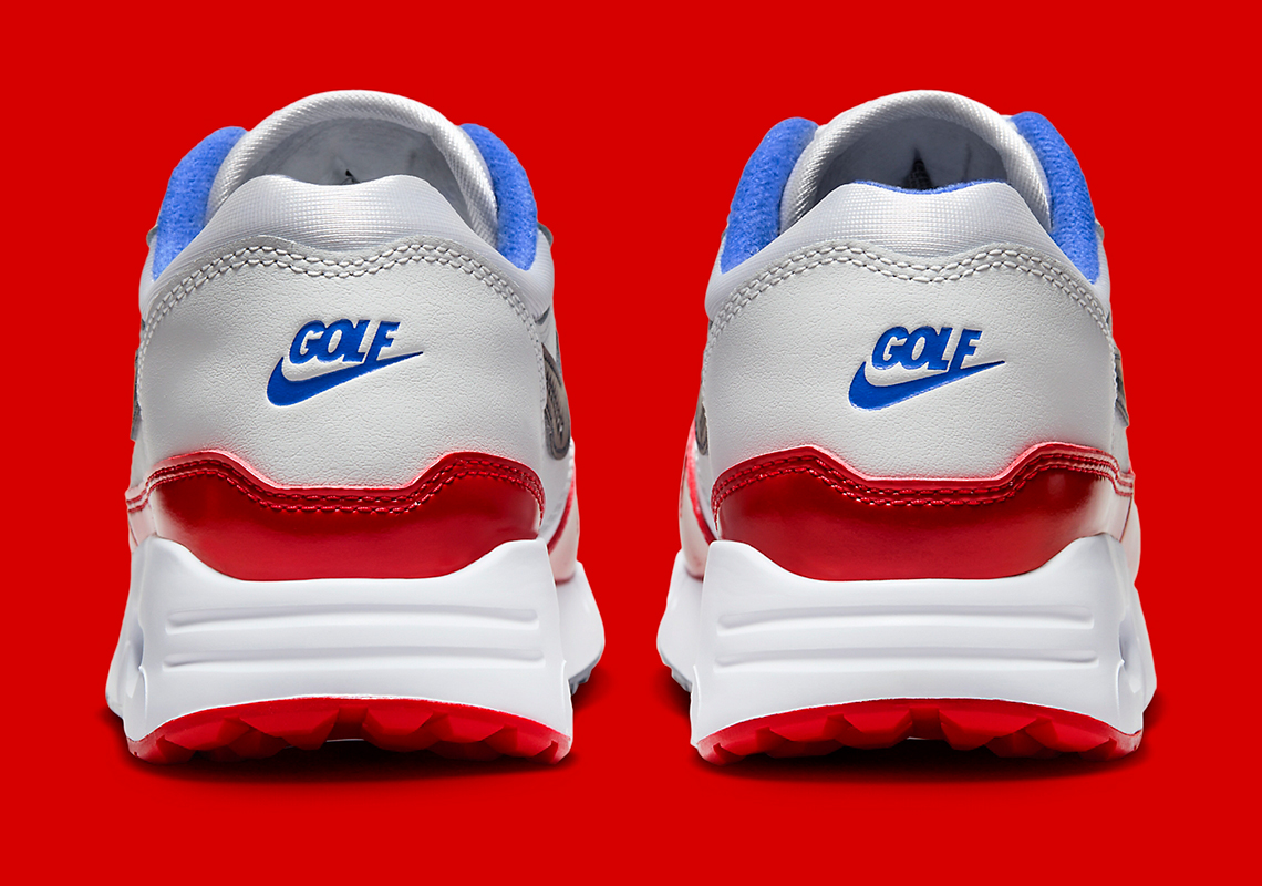 Nike Air Max 1 Golf Đội Màu Sắc Quốc Kỳ Hoa Kỳ Trên Sân Golf - 5