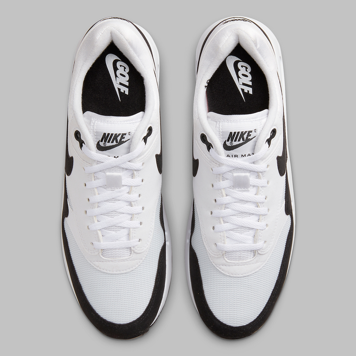 Nike Air Max 1 Golf sử dụng cách tiếp cận trắng/đen - 4