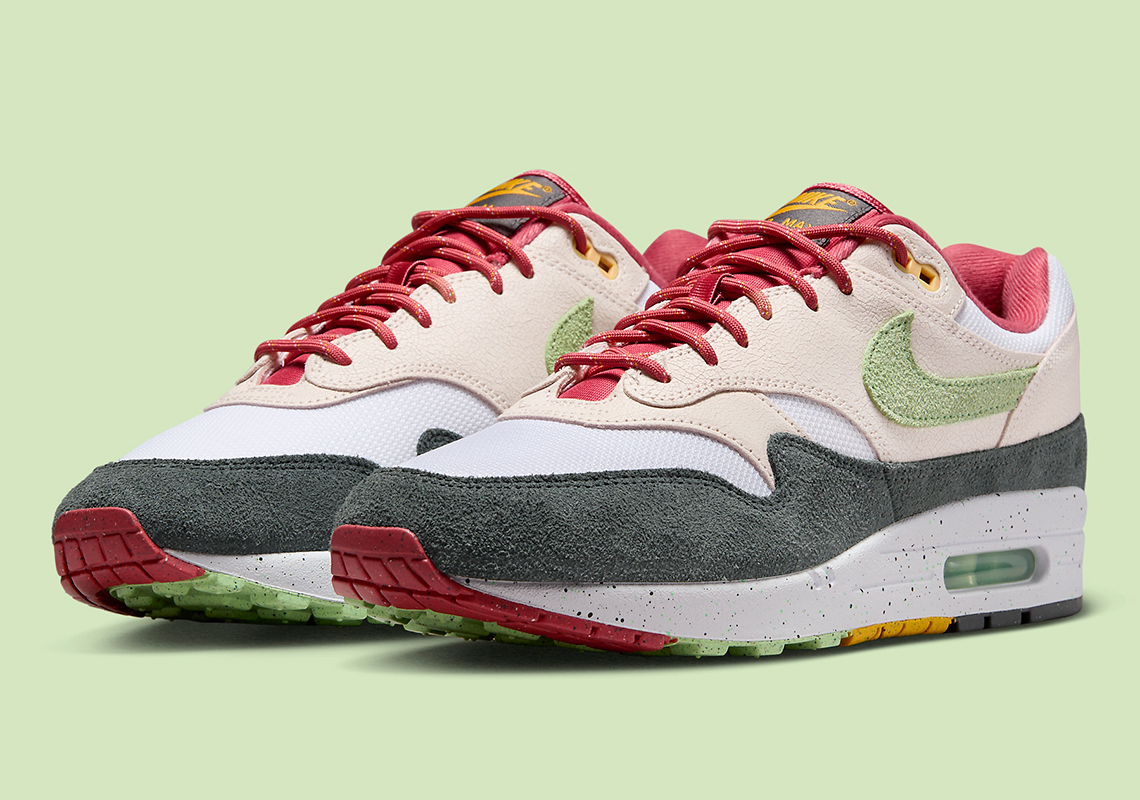 Nike Air Max 1 Light Soft Green/Vapor Pink: Màu Sắc Tươi Sáng Cho Xu Hướng Mùa Xuân 2024 - 1