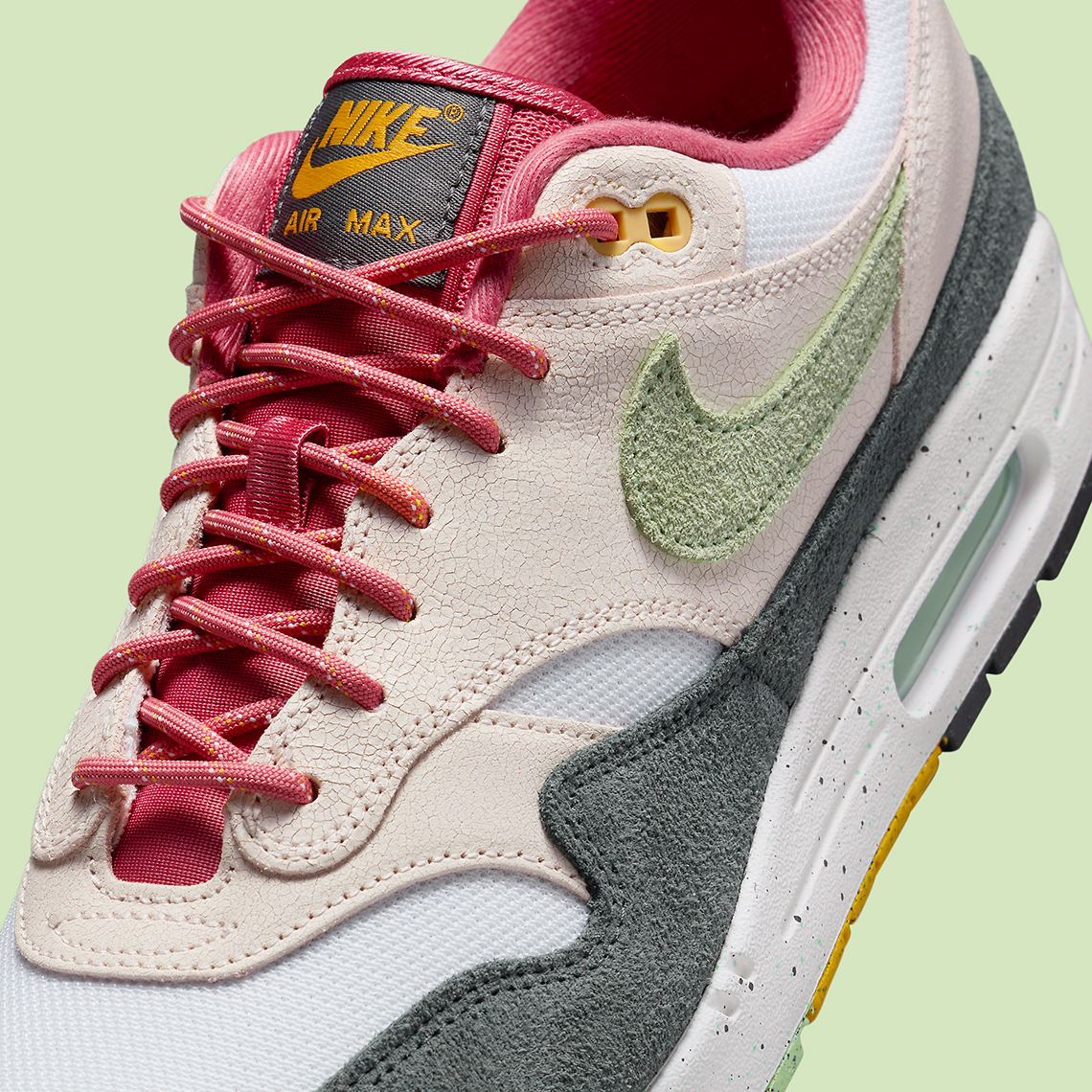 Nike Air Max 1 Light Soft Green/Vapor Pink: Màu Sắc Tươi Sáng Cho Xu Hướng Mùa Xuân 2024 - 14