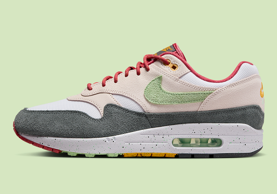 Nike Air Max 1 Light Soft Green/Vapor Pink: Màu Sắc Tươi Sáng Cho Xu Hướng Mùa Xuân 2024 - 9