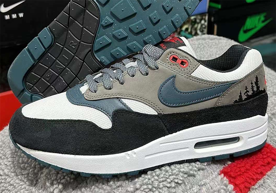 Nike Air Max 1 PRM Slate Blue: Thiết kế mới nhất cho kỷ niệm 35 năm của biểu tượng sneaker. - 1