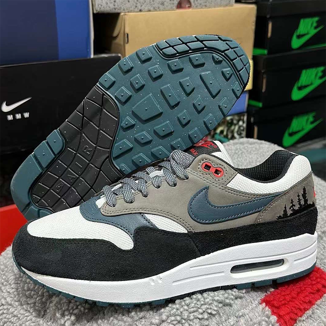 Nike Air Max 1 PRM Slate Blue: Thiết kế mới nhất cho kỷ niệm 35 năm của biểu tượng sneaker. - 4