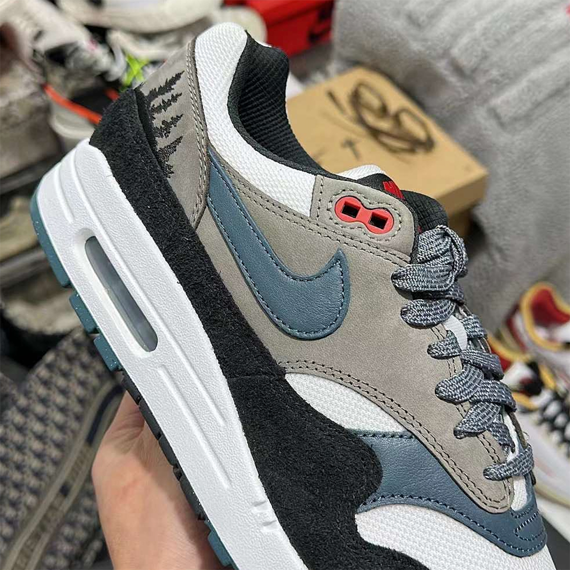 Nike Air Max 1 PRM Slate Blue: Thiết kế mới nhất cho kỷ niệm 35 năm của biểu tượng sneaker. - 6