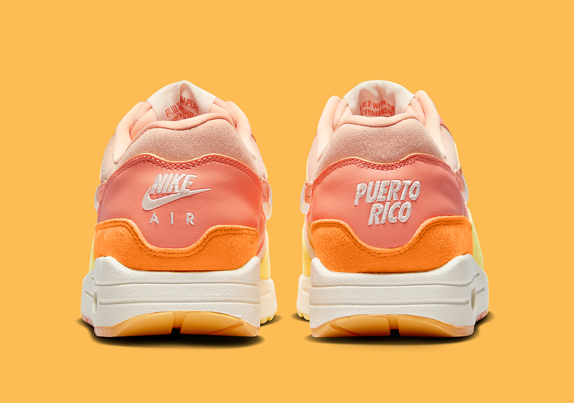 Nike Air Max 1 'Puerto Rico' - Phiên bản 'Orange Frost' với sự lấy cảm hứng từ món tráng miệng phổ biến - 5