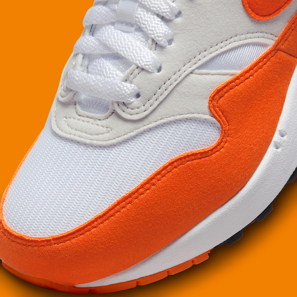 Nike Air Max 1 Safety Orange - Sắc cam rực rỡ cho phong cách mới của biểu tượng Air Max 1! - 7
