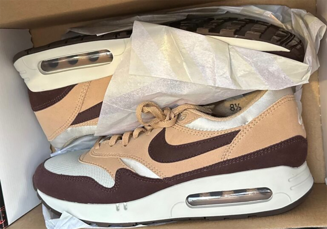 Nike Air Max 1 Smokey Mauve/Dark Team Red - Sự trở lại của phong cách đầu thập niên 80. - 1