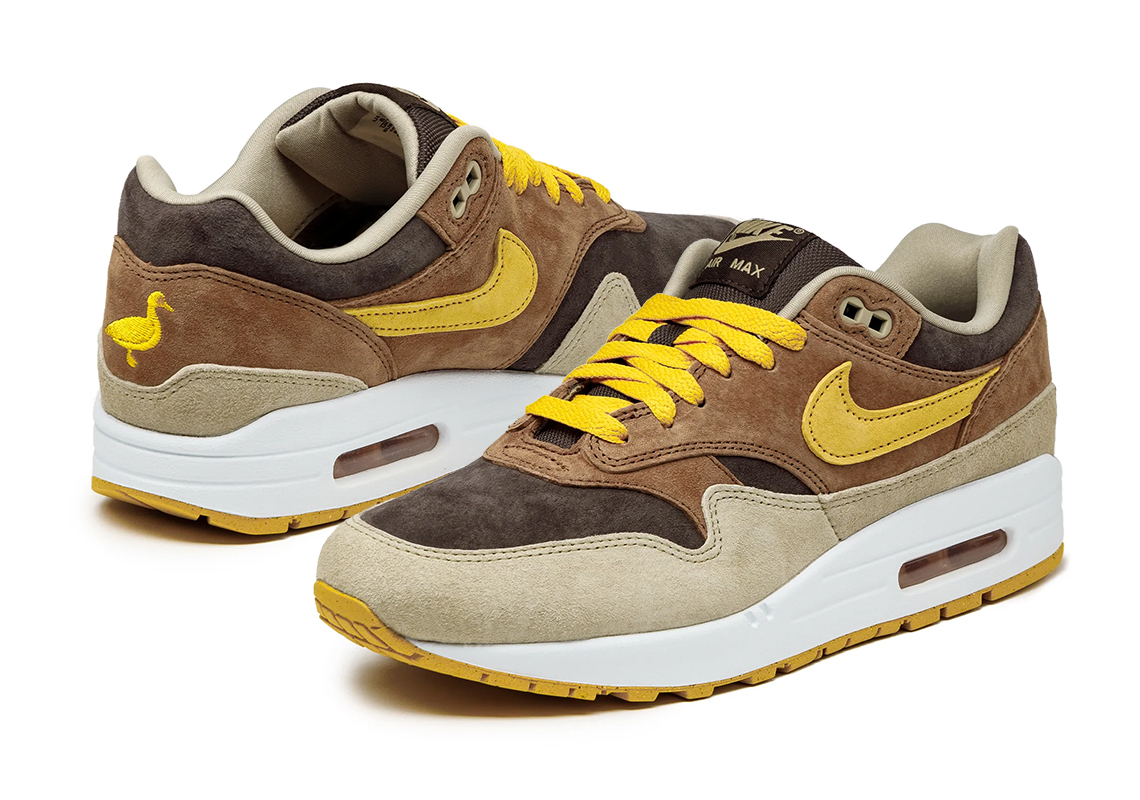 Nike Air Max 1 Ugly Duckling xuất hiện với màu Pecan/Yellow Ocher - 1