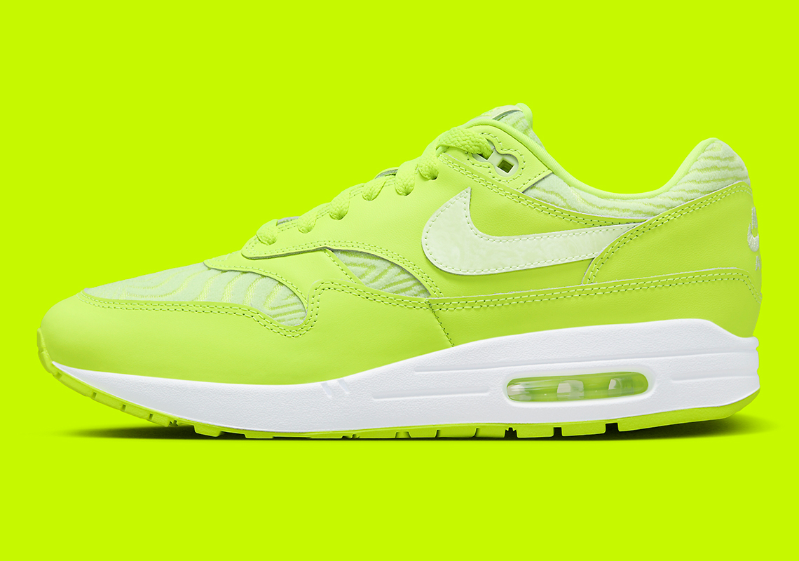 Nike Air Max 1 Volt: Màu xanh neôn sặc sỡ trên thiết kế kinh điển! - 2