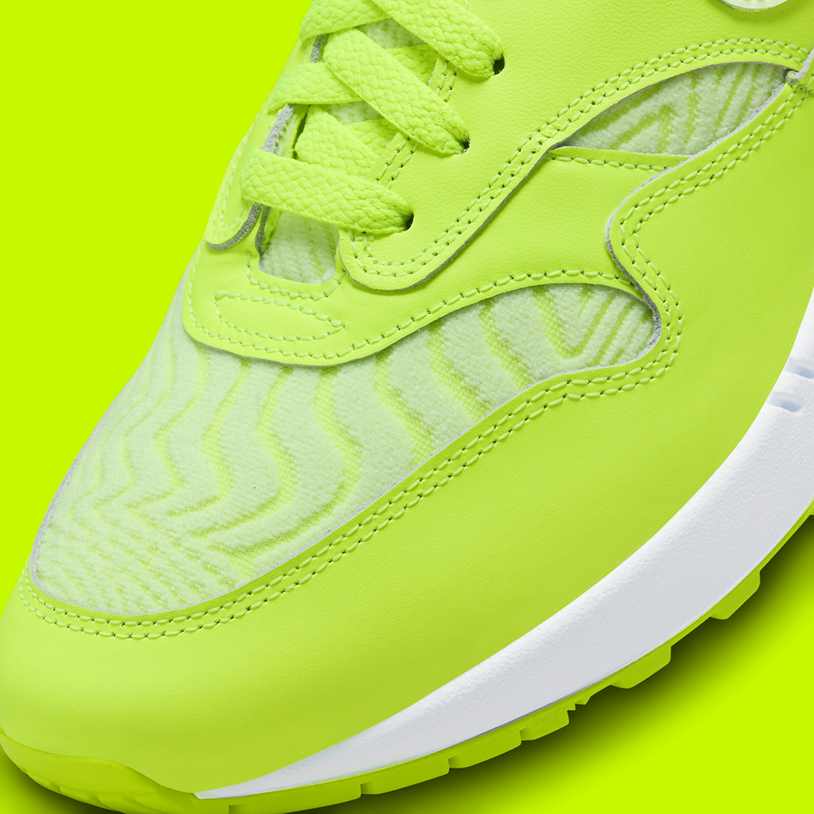 Nike Air Max 1 Volt: Màu xanh neôn sặc sỡ trên thiết kế kinh điển! - 7