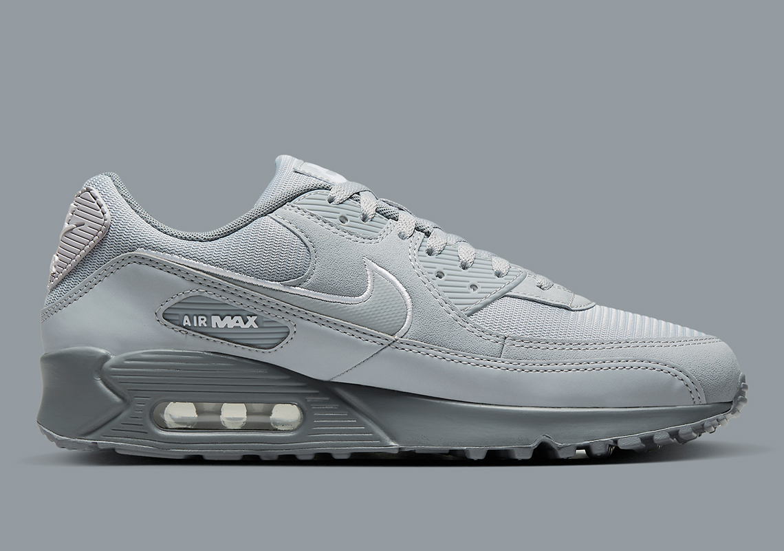 Nike Air Max 90 chuyển sang màu xám cho phối màu mới nhất của nó - 3