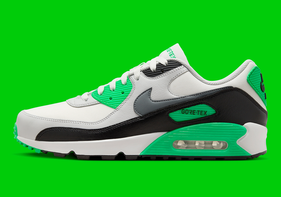 Nike Air Max 90 GORE-TEX Scream Green: Sẵn sàng đối mặt với thời tiết khắc nghiệt - 12