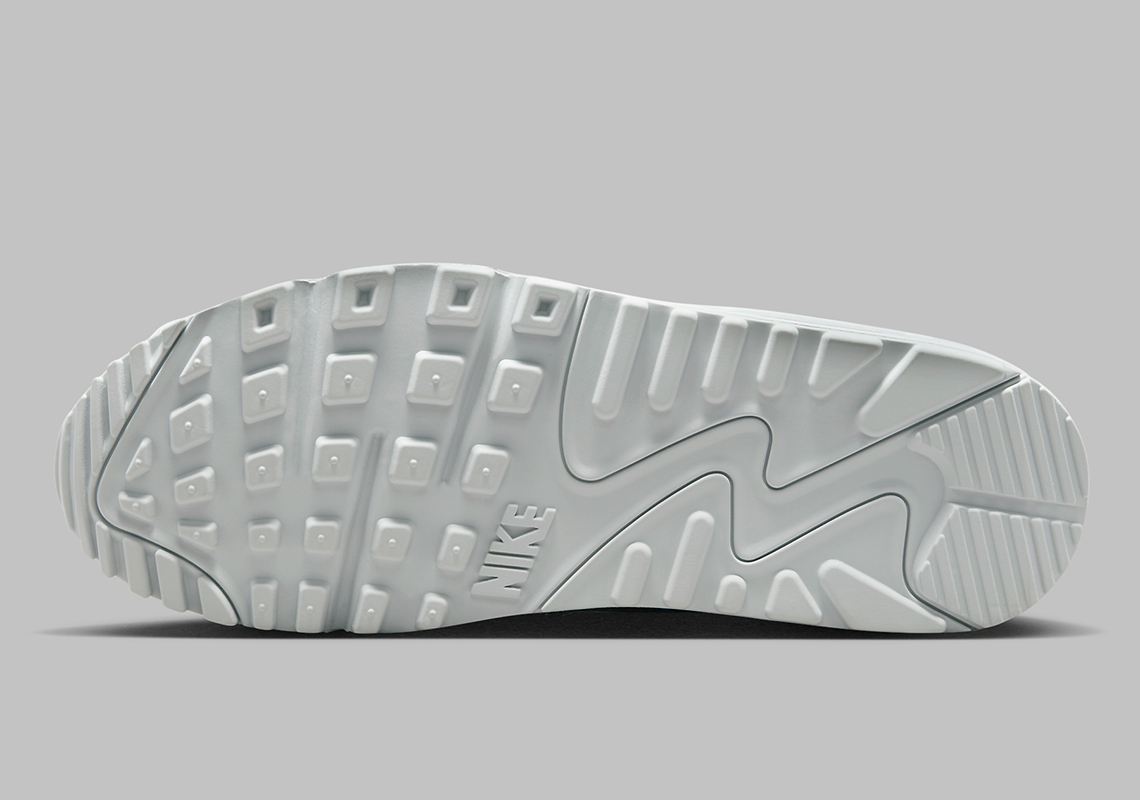 Nike Air Max 90 lấp lánh với logo Swoosh bạc tinh khiết - 6