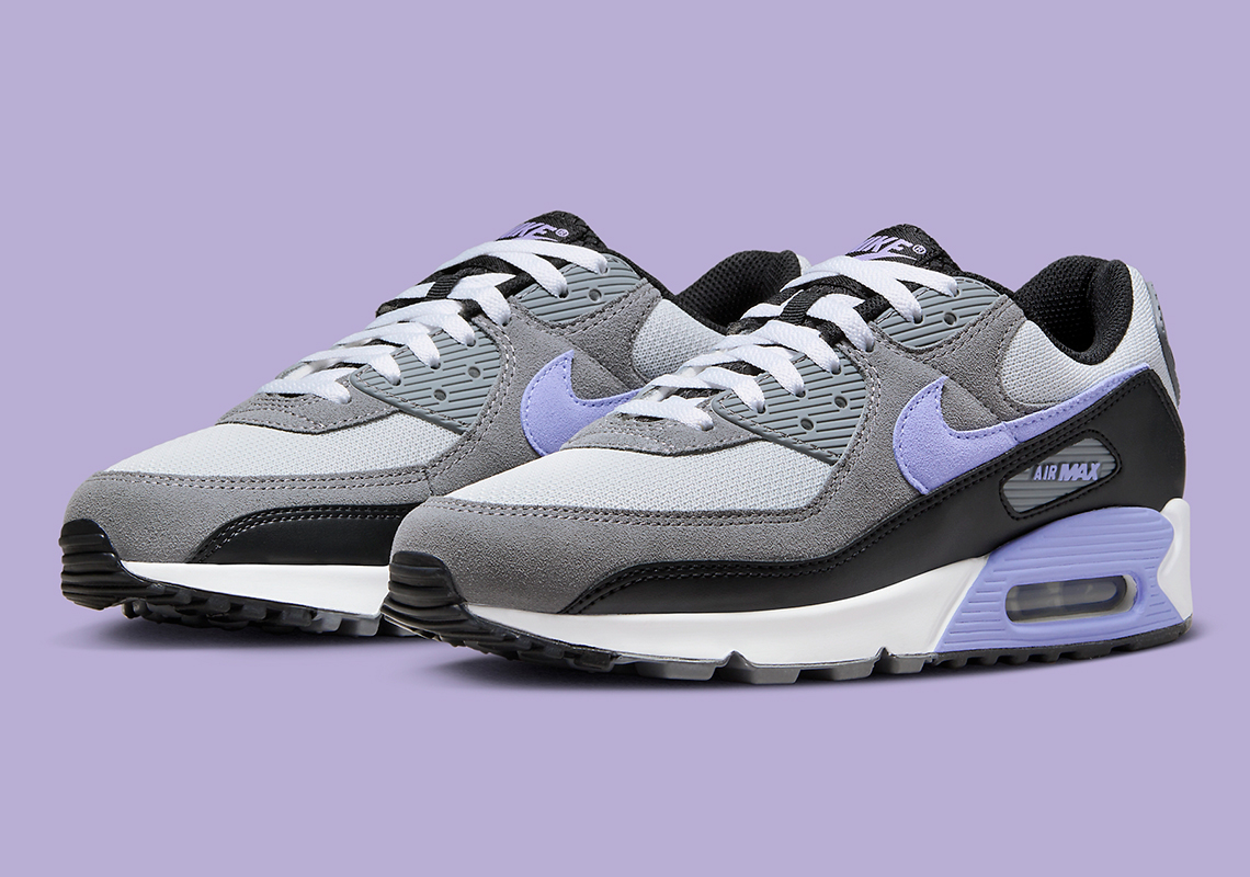 Nike Air Max 90 'Lavender': Sự kết hợp táo bạo của màu sắc truyền thống và hương thơm hương phấn - 1