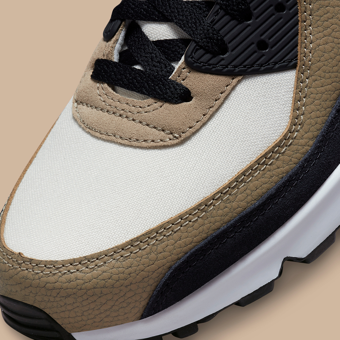 Nike Air Max 90 Light Bone/Phantom/Khaki - Sự kết hợp tuyệt vời của các tông màu - 7