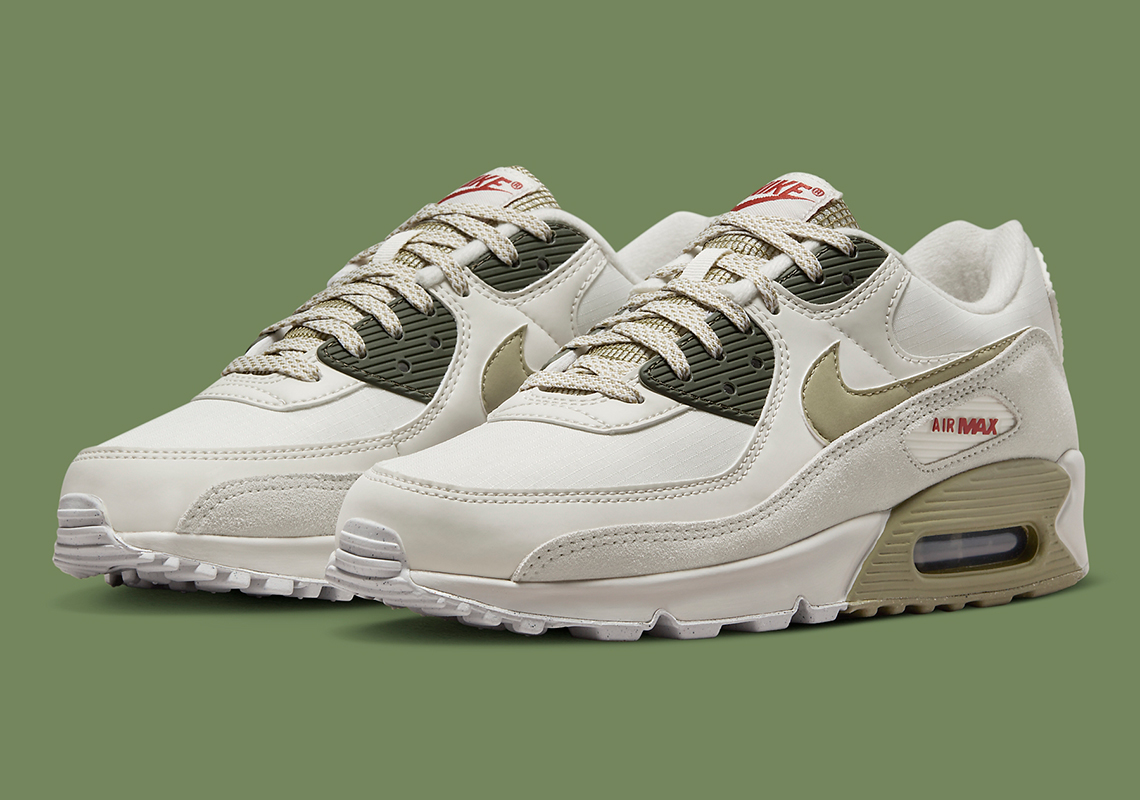 Nike Air Max 90 Phantom/Neutral Olive: Phiên bản mới đầy thú vị cho mùa hè! - 1