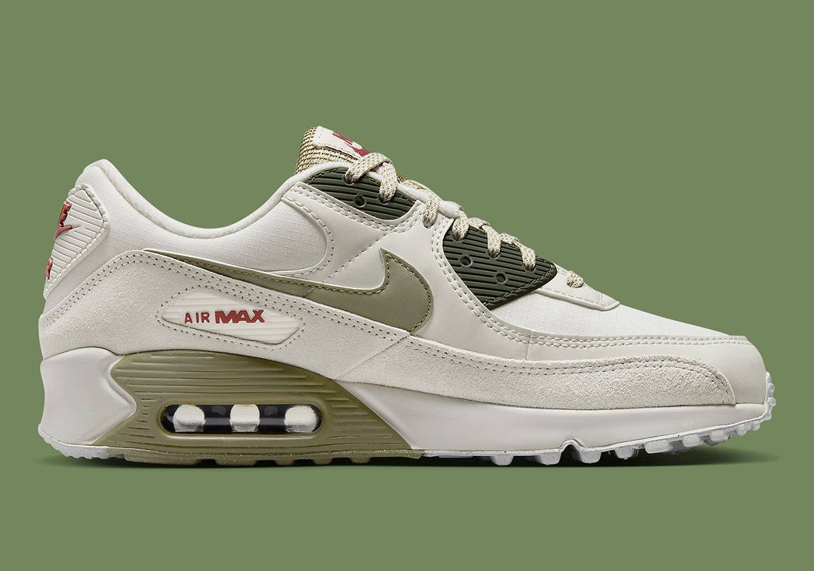 Nike Air Max 90 Phantom/Neutral Olive: Phiên bản mới đầy thú vị cho mùa hè! - 3