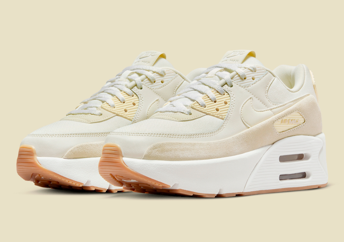 Nike Air Max 90 Platform Pale Vanilla: Thiết Kế Mới Độc Đáo Cho Mùa Xuân! - 1