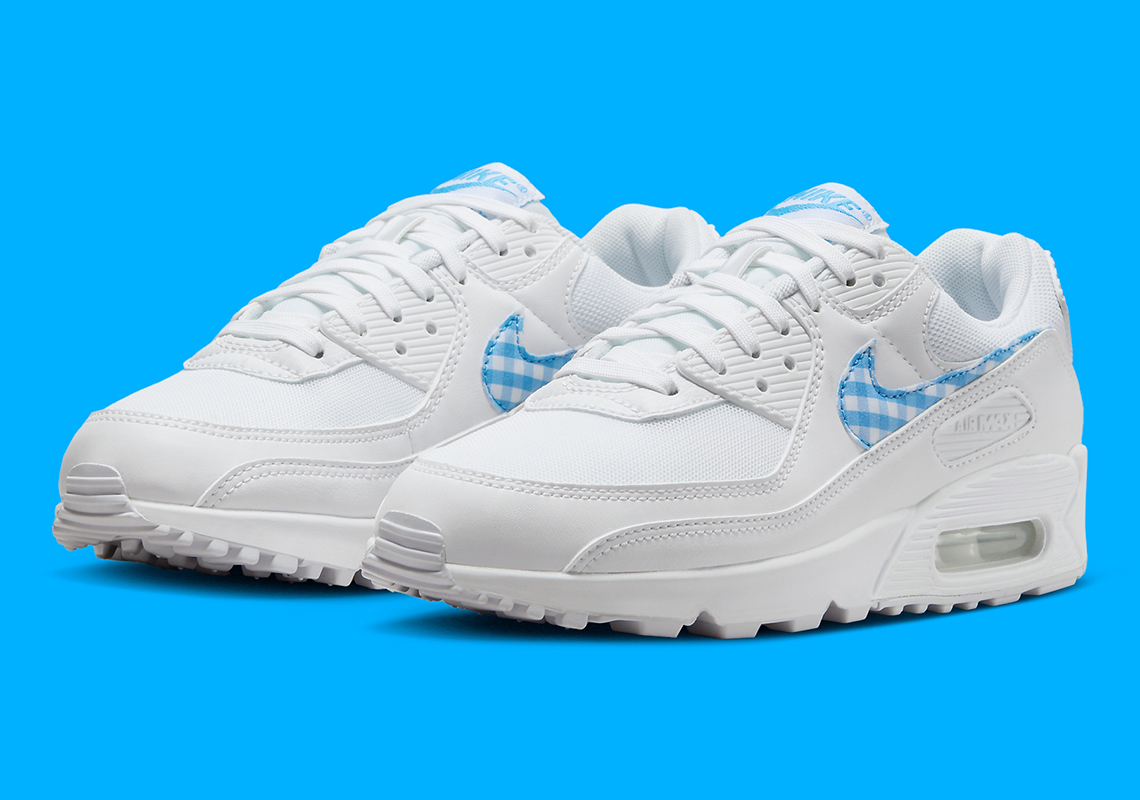 Nike Air Max 90 'White/University Blue': Phiên bản mới đầy tươi mát cho mùa hè! - 2