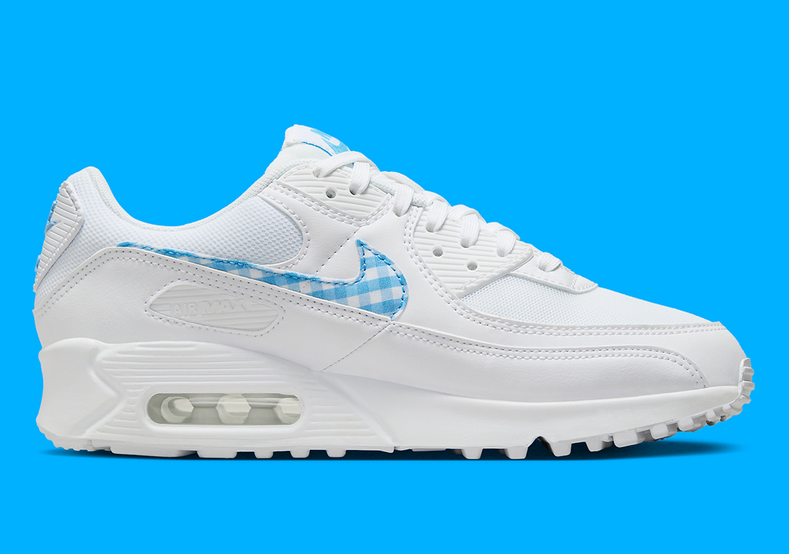 Nike Air Max 90 'White/University Blue': Phiên bản mới đầy tươi mát cho mùa hè! - 3