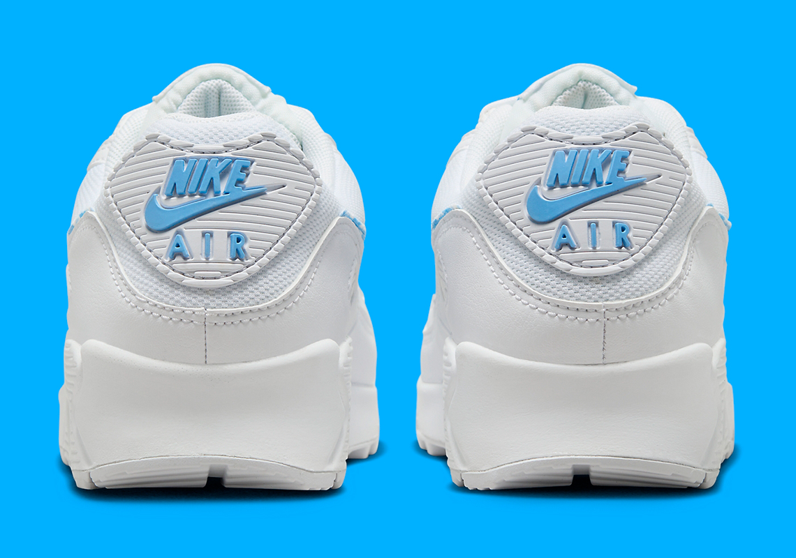Nike Air Max 90 'White/University Blue': Phiên bản mới đầy tươi mát cho mùa hè! - 5