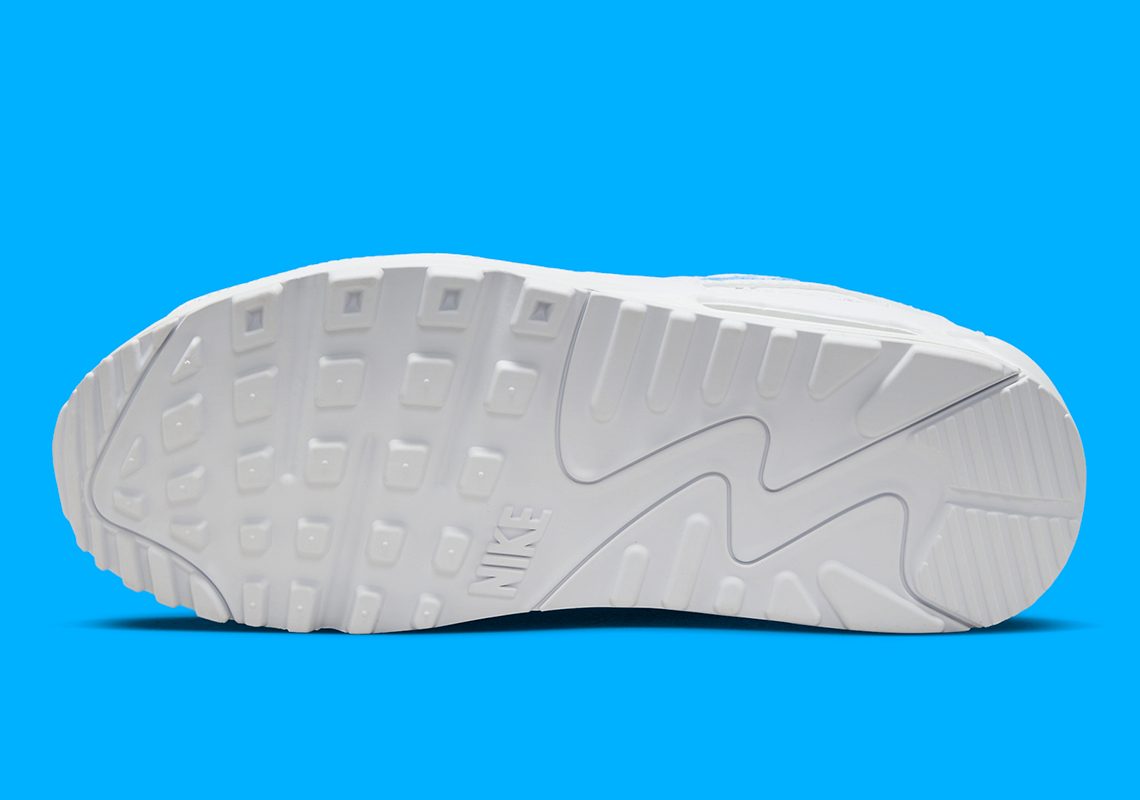 Nike Air Max 90 'White/University Blue': Phiên bản mới đầy tươi mát cho mùa hè! - 6