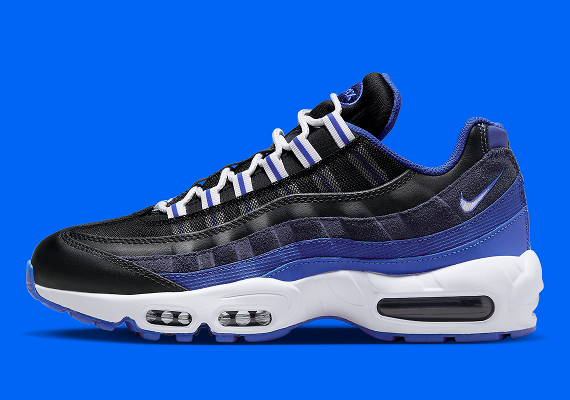 Nike Air Max 95 Black/Royal Blue/White - Thiết kế biểu tượng được cập nhật cho mùa xuân năm 2023 - 1