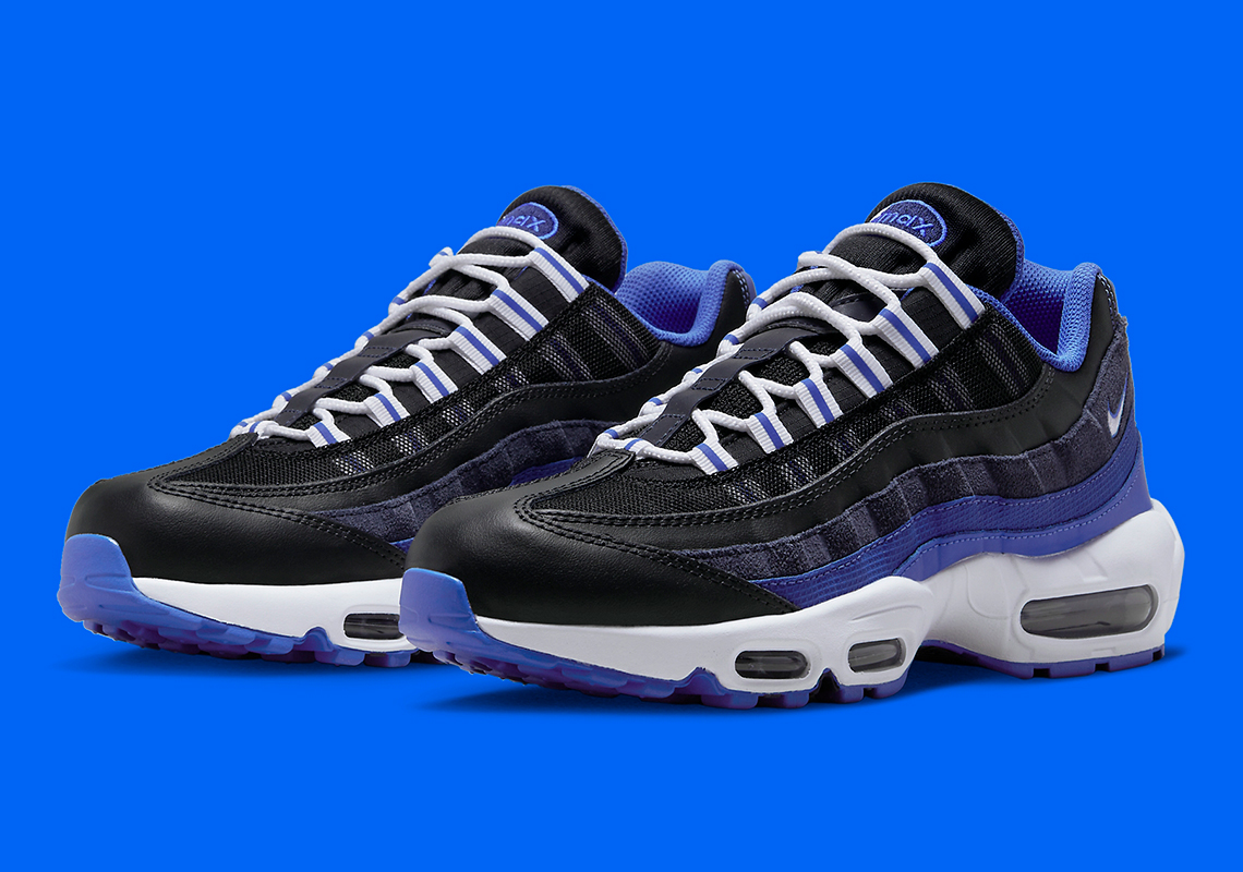 Nike Air Max 95 Black/Royal Blue/White - Thiết kế biểu tượng được cập nhật cho mùa xuân năm 2023 - 2