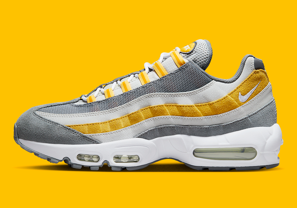 Nike Air Max 95 Grey/Yellow - Sự Kết Hợp Sặc Sỡ Cho Mùa Thu - 2