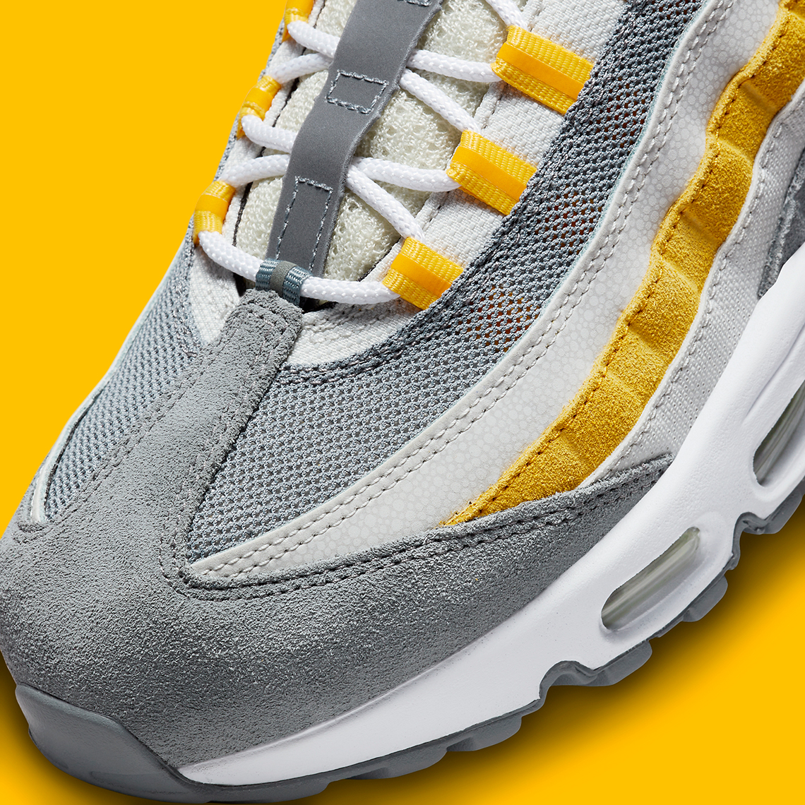 Nike Air Max 95 Grey/Yellow - Sự Kết Hợp Sặc Sỡ Cho Mùa Thu - 7