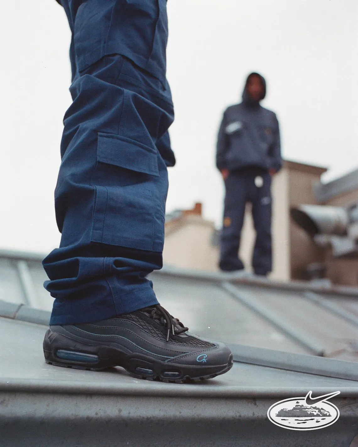 Nike Air Max 95 Les Bleus by Corteiz: Hình ảnh chính thức và ngày phát hành - 5