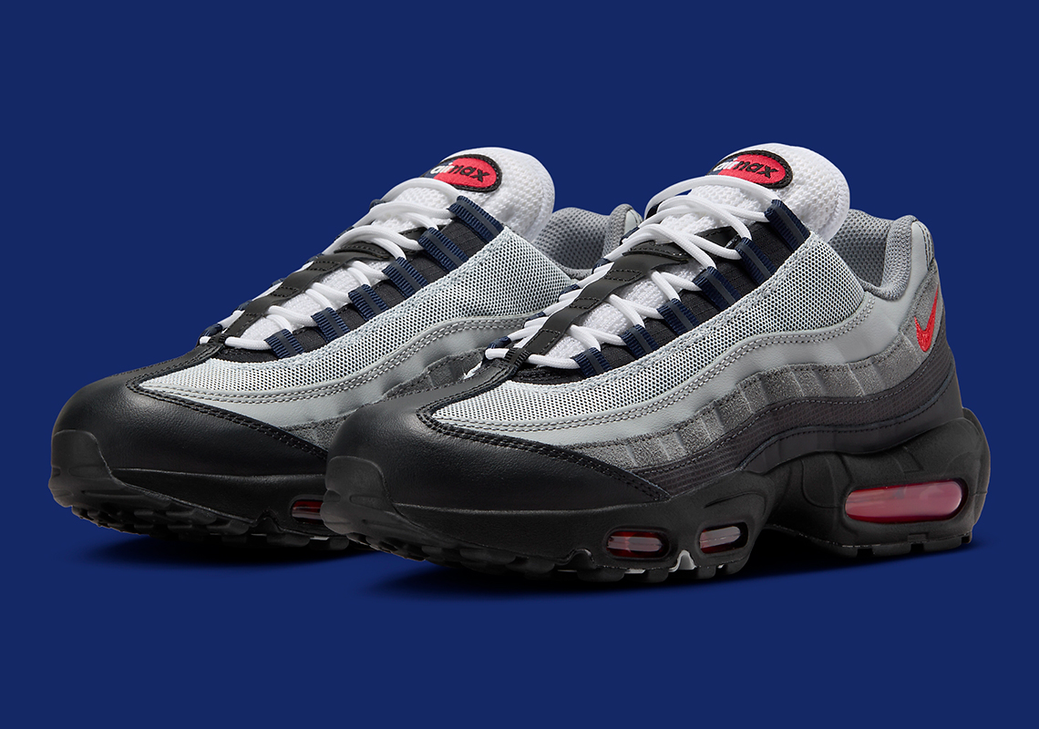 Nike Air Max 95 phiên bản Track Red với chi tiết tinh tế - 1