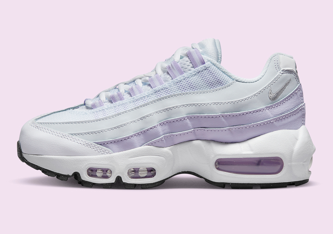 Nike Air Max 95 Violet Frost cho trẻ em hiện có sẵn - 2