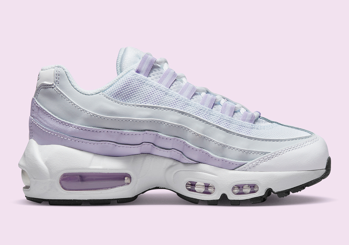 Nike Air Max 95 Violet Frost cho trẻ em hiện có sẵn - 3