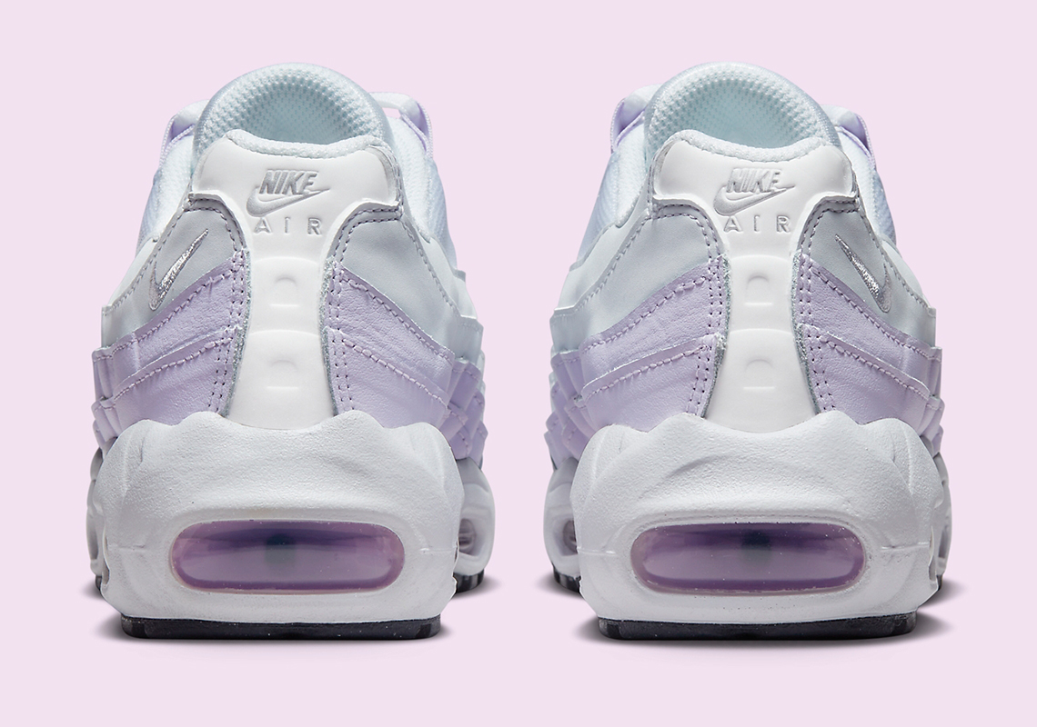 Nike Air Max 95 Violet Frost cho trẻ em hiện có sẵn - 5