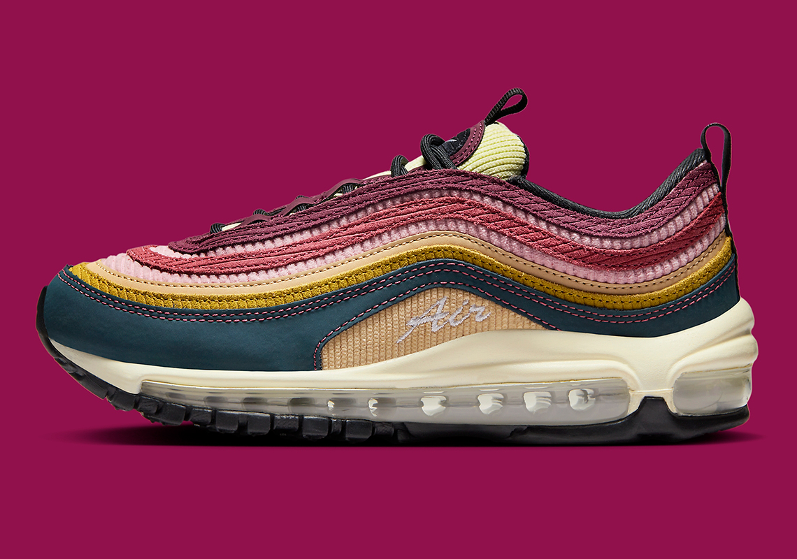 Nike Air Max 97 Corduroy and Cursive: Phong cách mới đầy màu sắc cho mùa hè! - 1