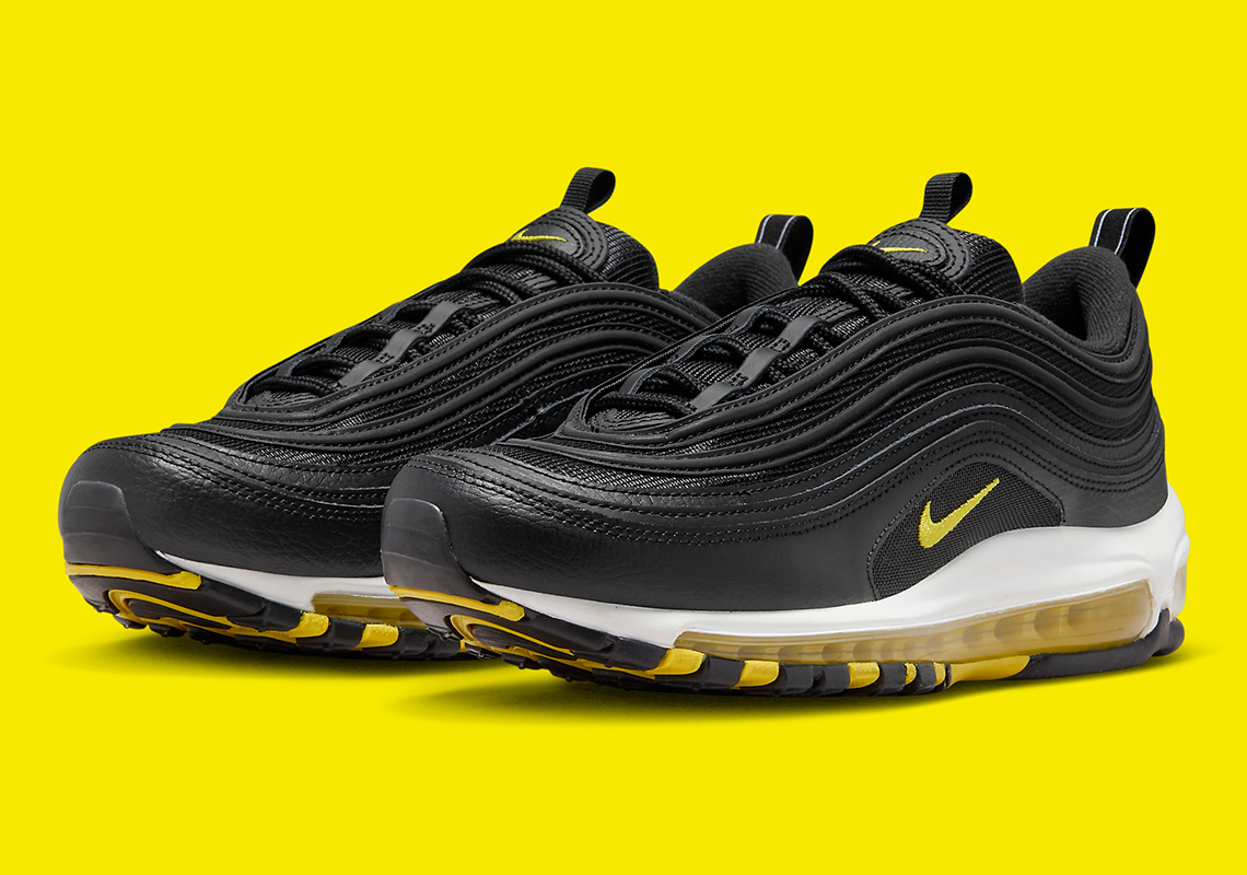 Nike Air Max 97 'Đen/Vàng': Phiên bản mới táo bạo với gam màu đen và vàng! - 1