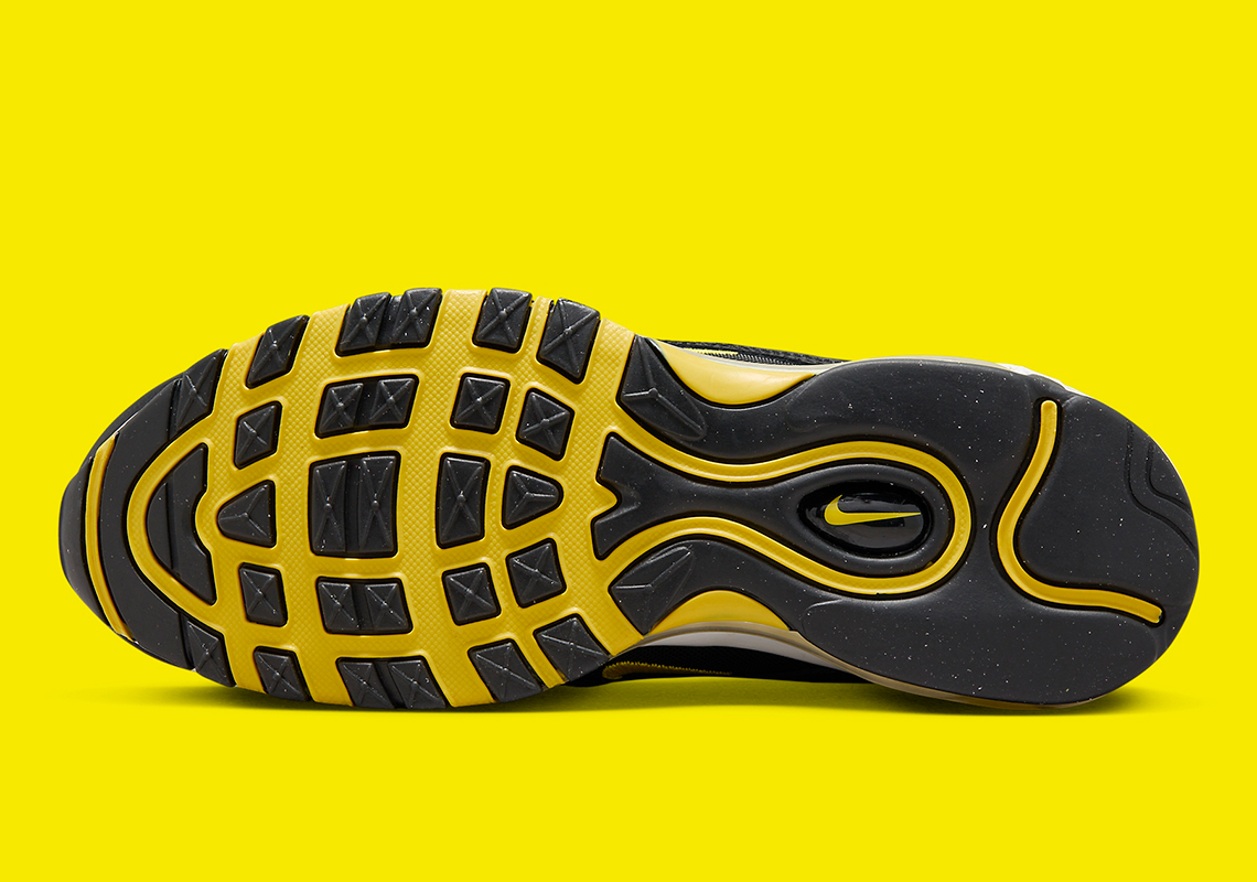 Nike Air Max 97 'Đen/Vàng': Phiên bản mới táo bạo với gam màu đen và vàng! - 6