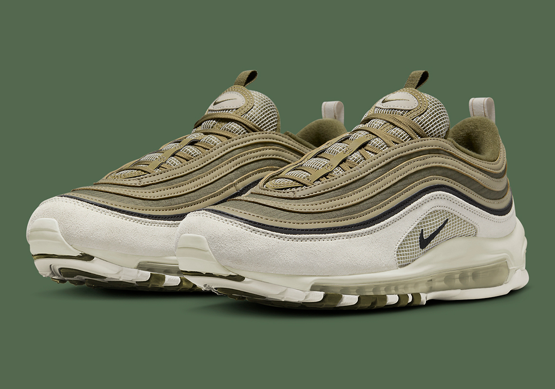 Nike Air Max 97 'Olive/Bone': Sắc Màu Mùa Thu Độc Đáo - 1